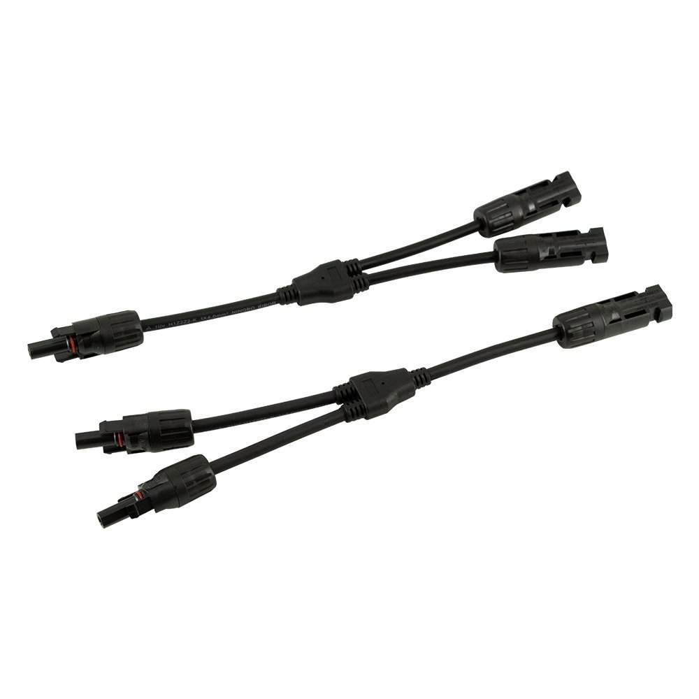 PowMr MCY-BN2 Connectors Solar Panel Cable Connector 2 to 1 Branch Connector IP67 Waterproof For Solar System