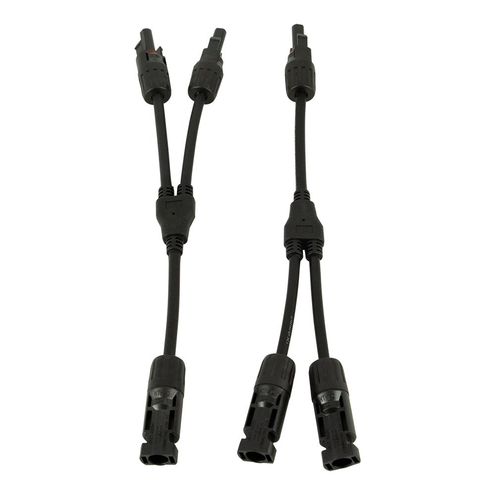 PowMr MCY-BN2 Connectors Solar Panel Cable Connector 2 to 1 Branch Connector IP67 Waterproof For Solar System