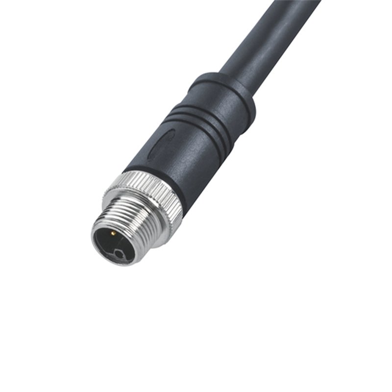 M8 male and female quick plug electric cable waterproof connector