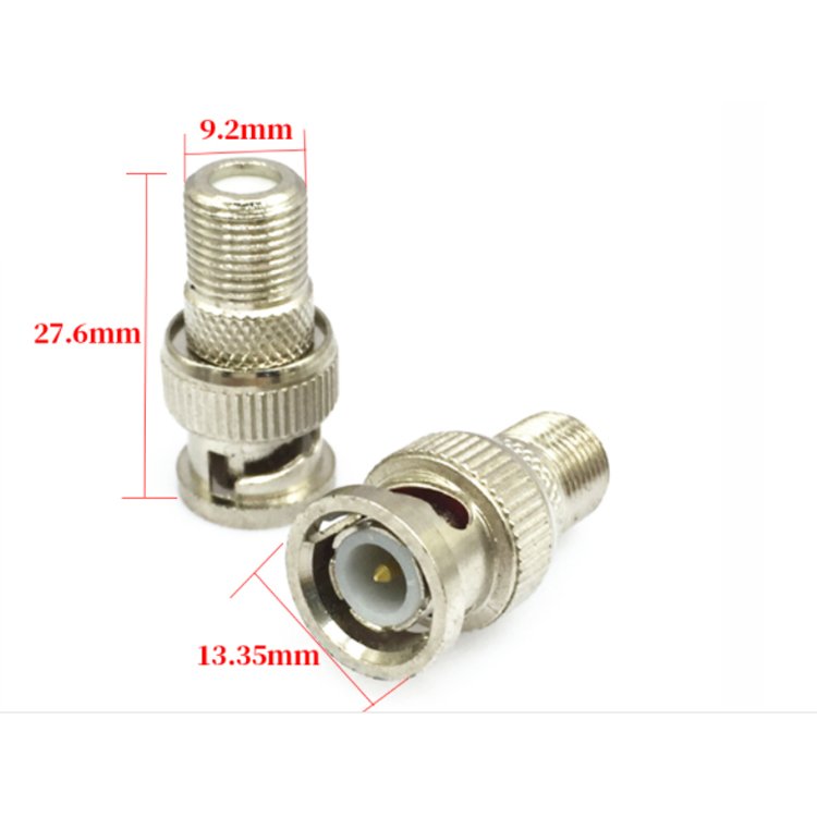 F female to BNC male Adapter BNC connector adapter