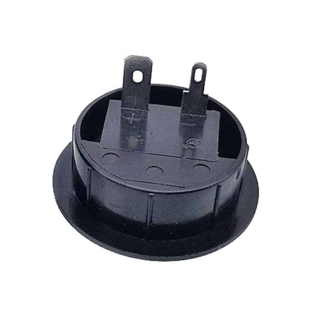 2 Position Connector Terminal Circular Audio Speaker Terminals Plug Socket Clip Diameter 36.8mm