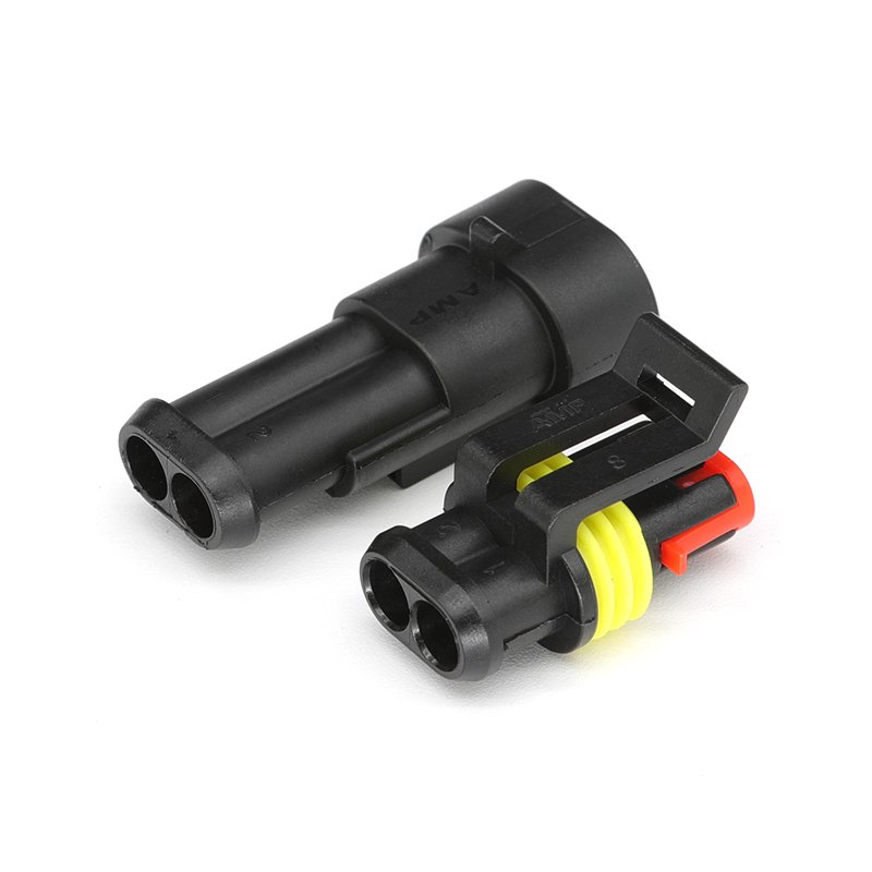 282104-1 2 Pin AMP Superseal 1.5mm Series Automotive Waterproof Connector