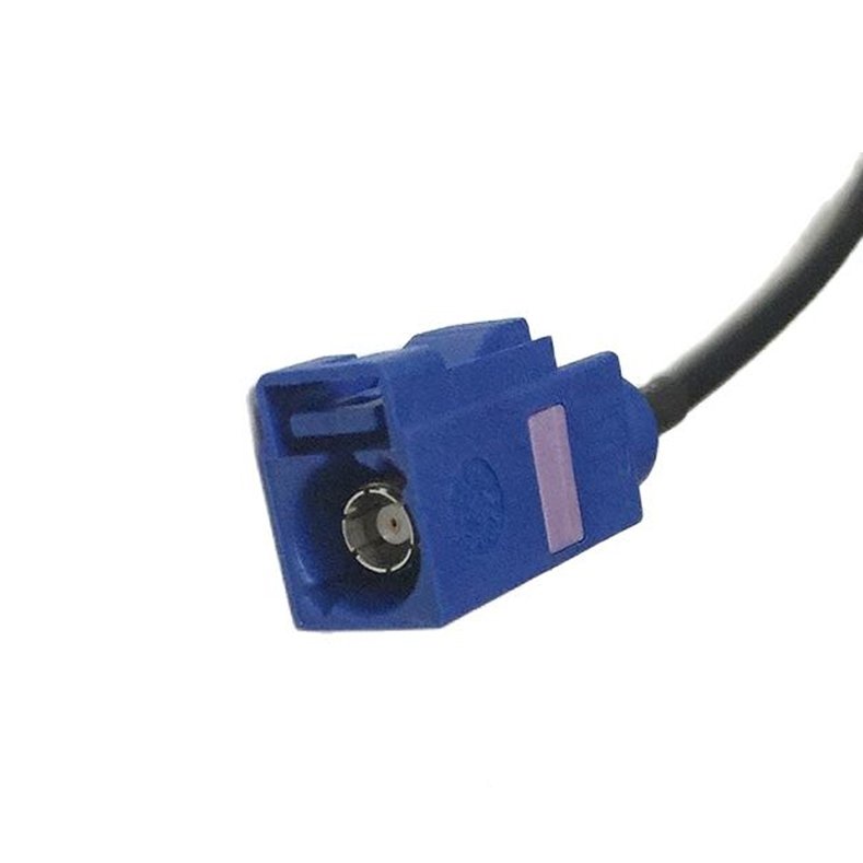 Fakra C Jack Straight Connector Crimp RG316 RG174 for Automotive GPS GSM Cellular