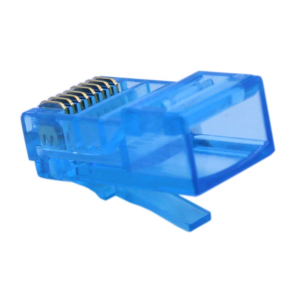 Mini Plug AMP CAT6 CAT5 RG45 Metal 8 Pin Price Ethernet RJ45 Connector