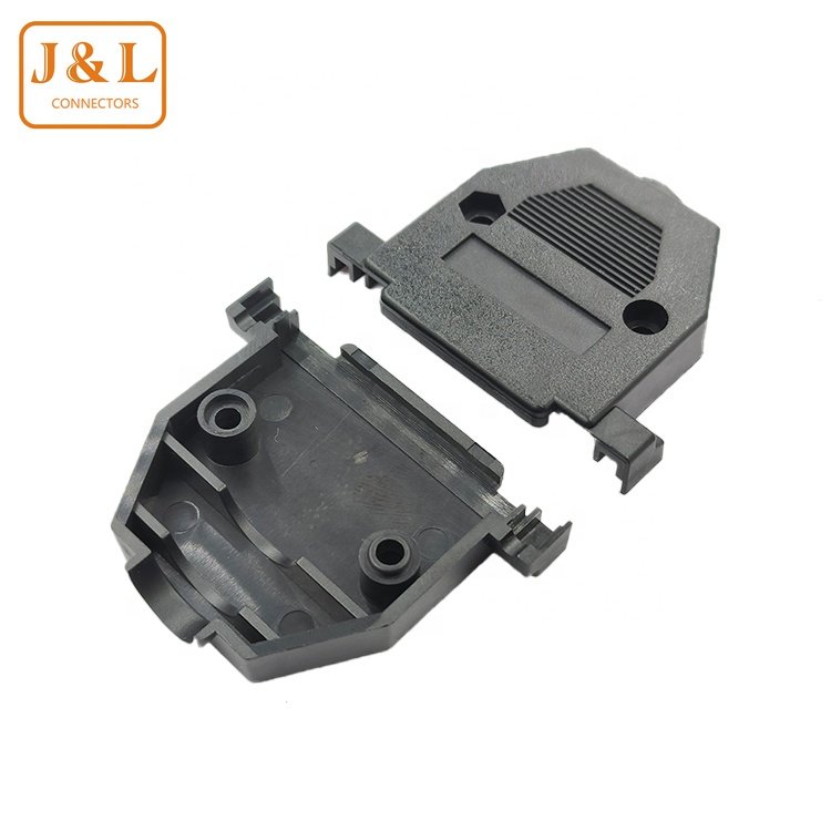 D-SUB23 Shell Connector male Shell With ScrewsNut Clip Plastic Assembly Round Wire Shell