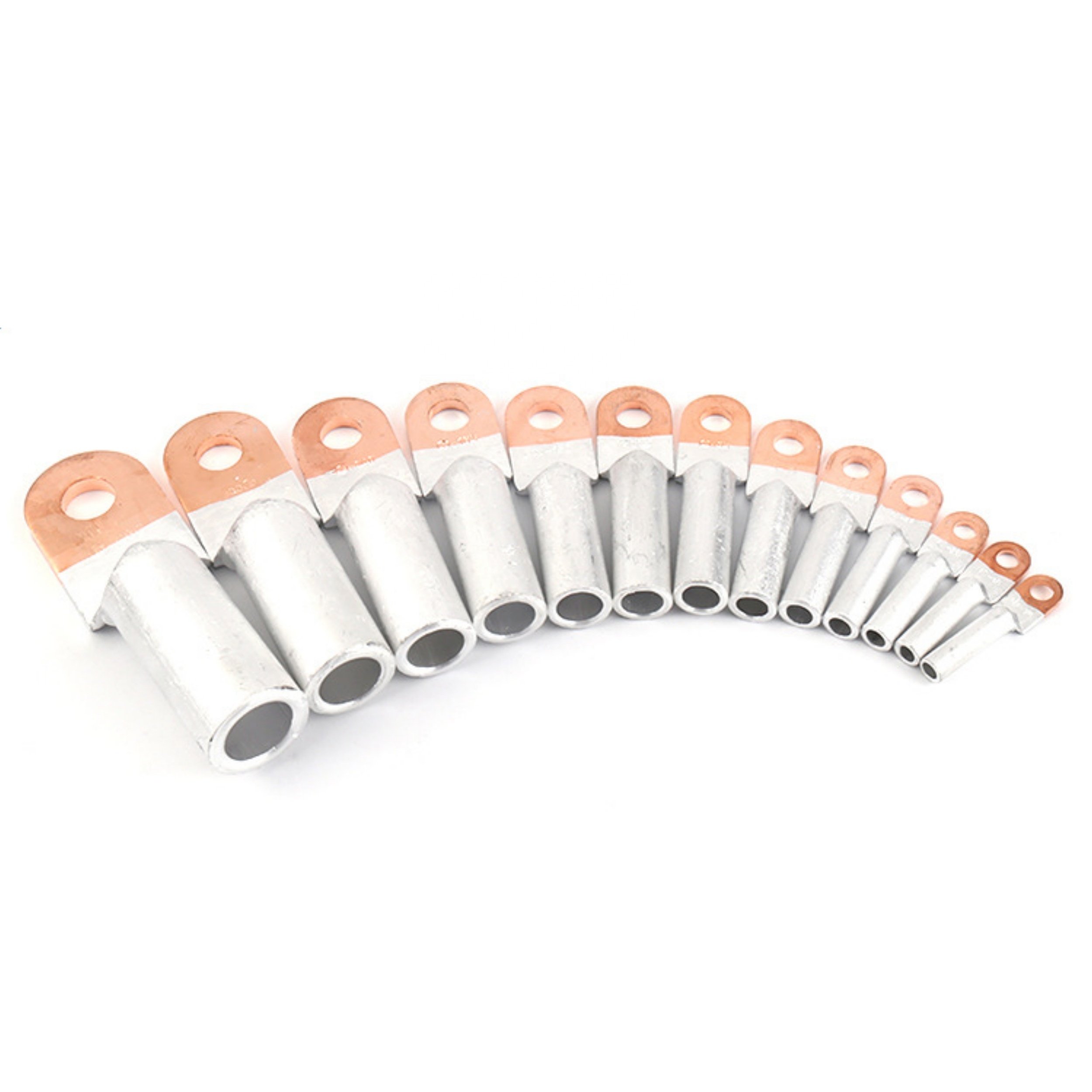 Conductivity copper-aluminum transitional bimetal Connecting Terminals lugs connectors for power cable