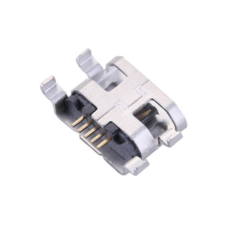 Micro 5P female connector Micro USB 5Pin B-type 0.8mm Female Connector Jack For Mobile Phone Charging