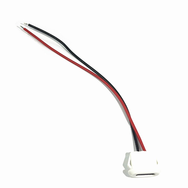 2PIN 4PIN 6PIN USB-C Type Waterproof USB Connector Direct compression Female base Female Socket Charging Interface With Welding