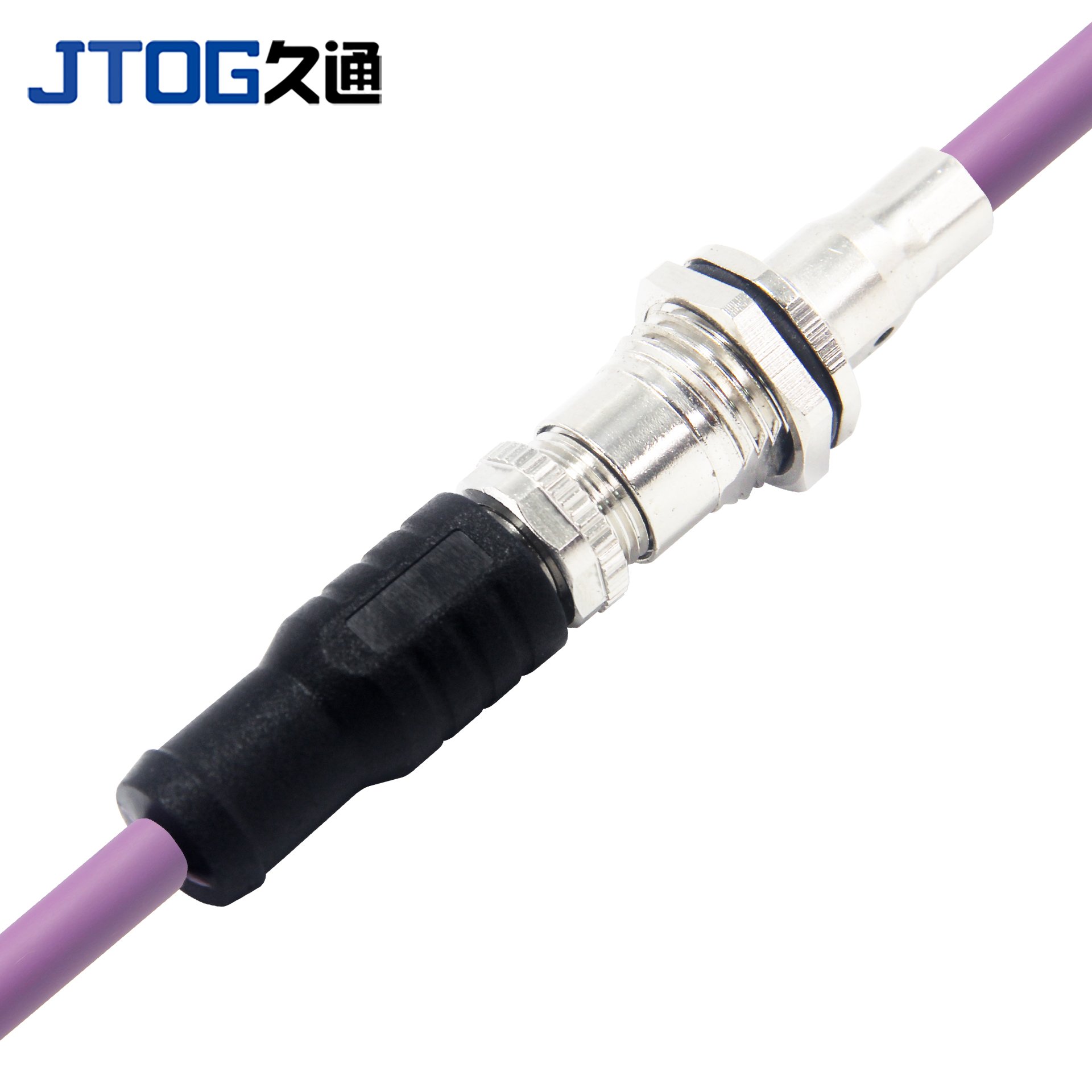 M12 Profibus Shielded Cable Connector M12 Circular Connector M12 Ethernet Cable M12 Male to rj45 Connector