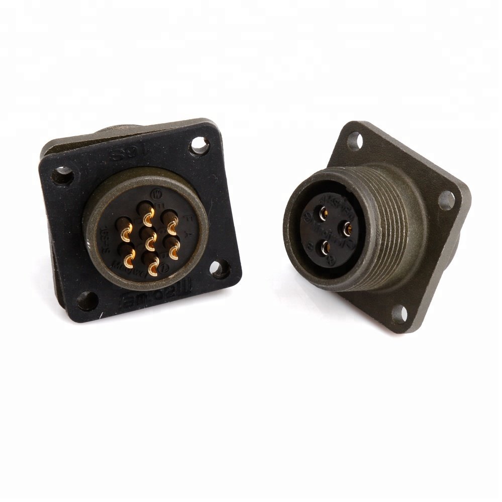 5015 MS3106A MS3102A MS3108A Circular Threaded Solder Waterproof Ip67 Plug Replacement Amphenol Mil Connector