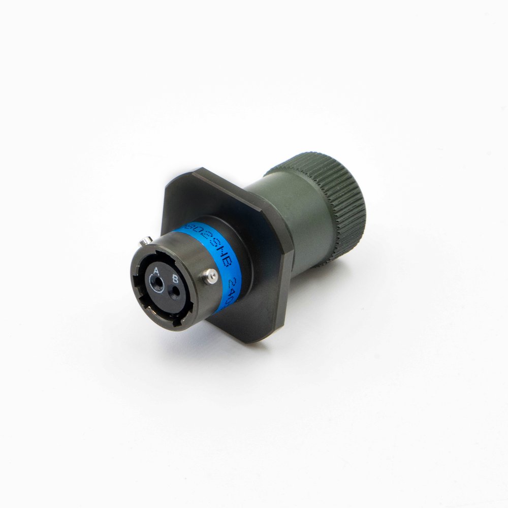 LECHUAN MIL-DTL-26482 Series 1 Connector MS3111 Male Female Cable Mounting Receptacle Straight 2 Pin Solder Circular Connector