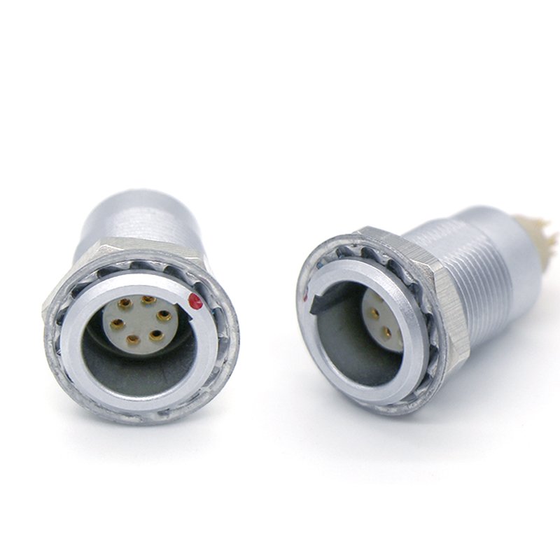 Square automation equipment Vitrified 4 core B code Gum coating Hermetic waterproof plug connectors