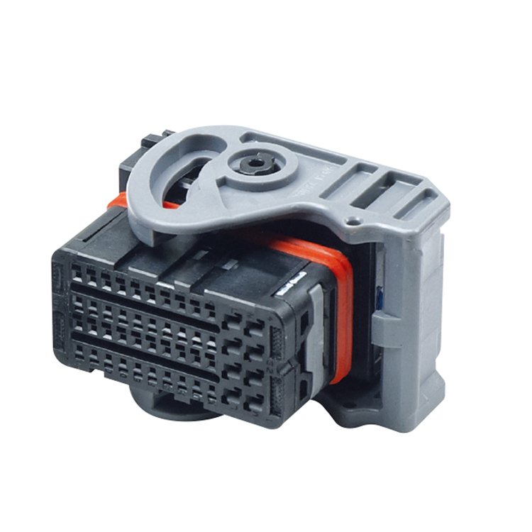 AHI wire to board 48 pin ecu brown color waterproof plastic automotive housing connector