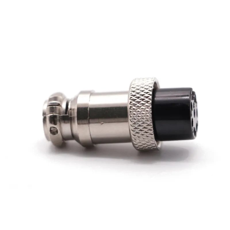 High Quality GX16 M16 Circular Connector 2 3 4 5 6 7 8 Pin Metal Connector