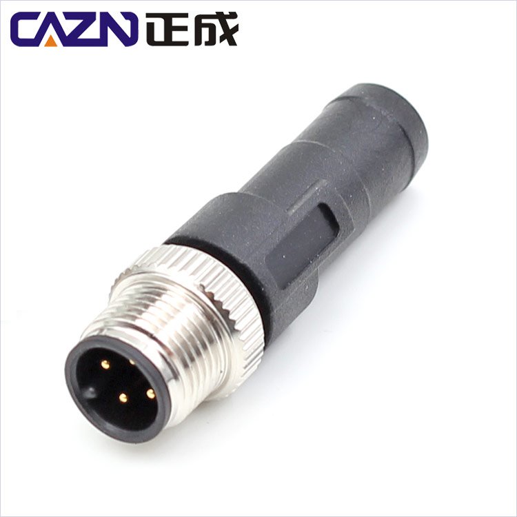 M12 circular connector ohm plug Waterproof DeviceNet CANopen individuel field bus network 129344 M12 Terminal resistor connector