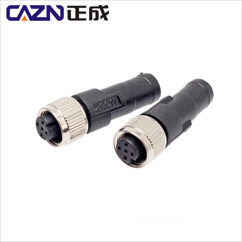 M12 circular connector ohm plug Waterproof DeviceNet CANopen individuel field bus network 129344 M12 Terminal resistor connector