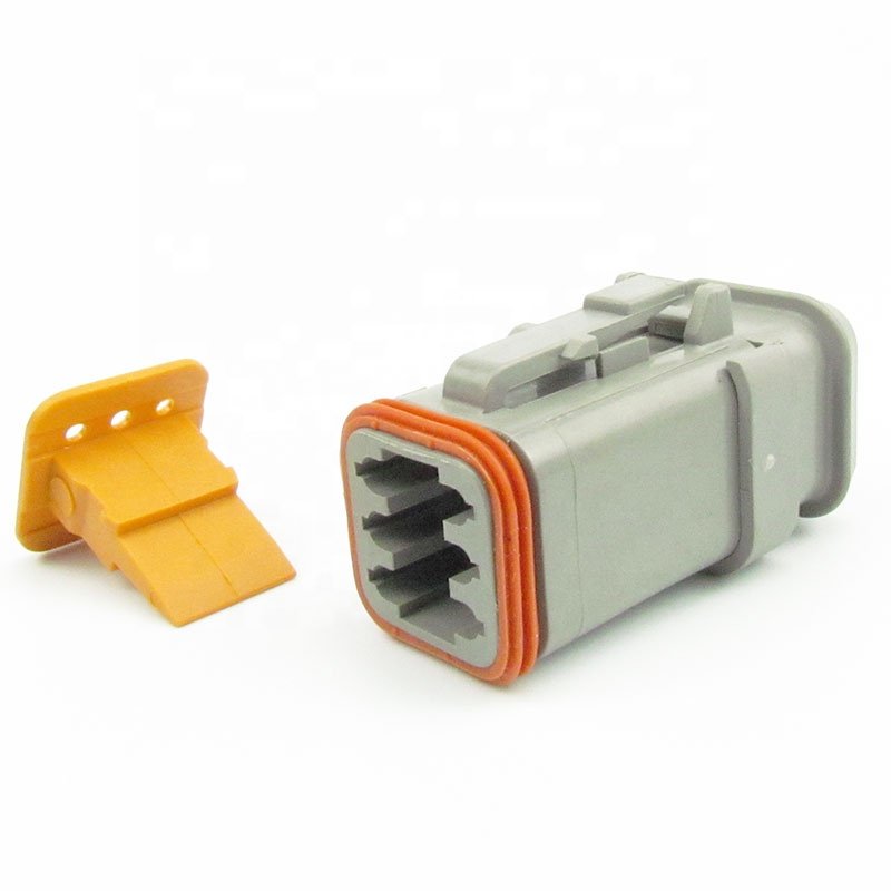 Deutsch connector kit 6 Pin Automobile Waterproof Wire Electrical Housings auto wire connectors DT06-6S-E008