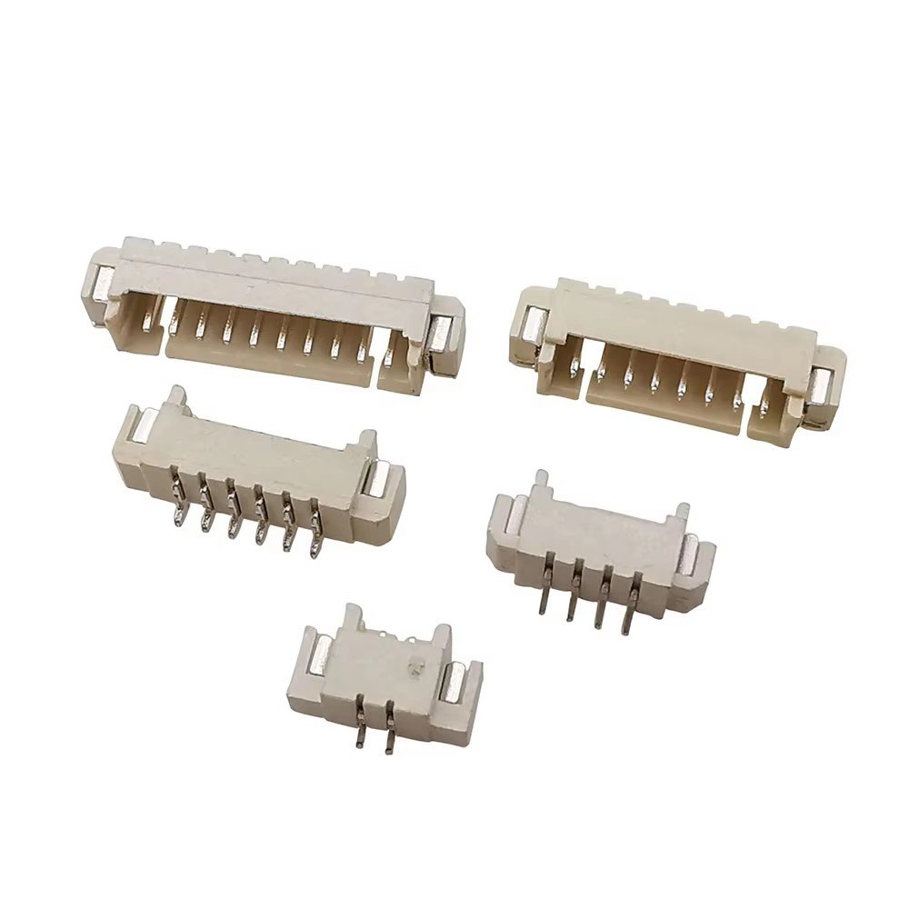 10Pcs JST 1.25mm 2P 3P 4P 5P 6P 7P 8P 9P 10P 12PIN SMD Horizontal Vertical Male Plug Connector Pin Header Socket JST 1.25