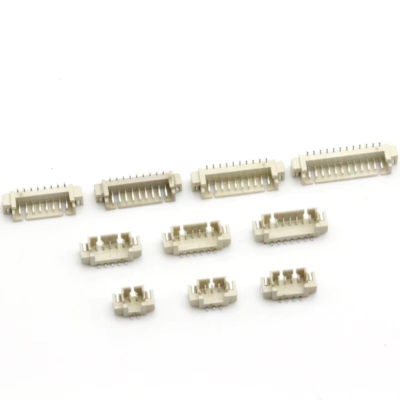 10Pcs JST 1.25mm 2P 3P 4P 5P 6P 7P 8P 9P 10P 12PIN SMD Horizontal Vertical Male Plug Connector Pin Header Socket JST 1.25