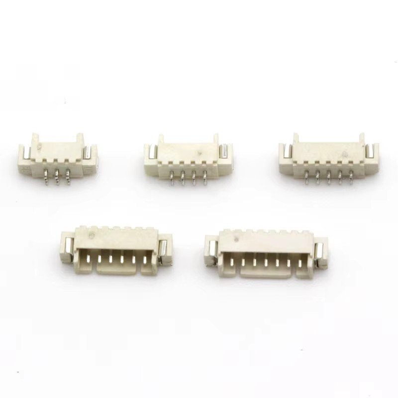 10Pcs JST 1.25mm 2P 3P 4P 5P 6P 7P 8P 9P 10P 12PIN SMD Horizontal Vertical Male Plug Connector Pin Header Socket JST 1.25