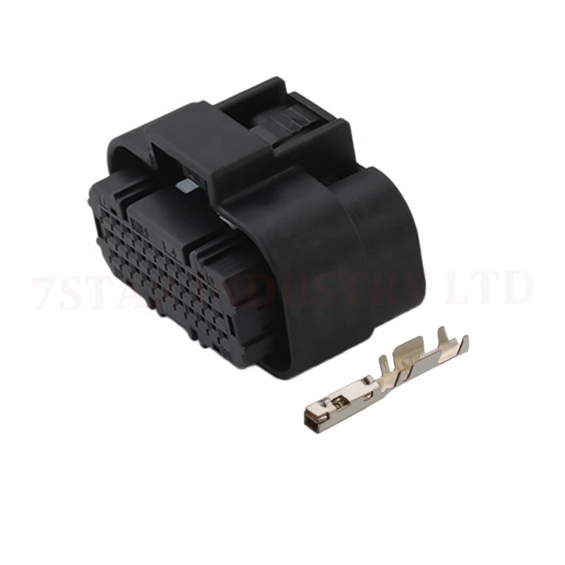 auto 33 pin ECU plug connector 1554461-1/1554458-2 with terminals DJ7332Y-1-11/21