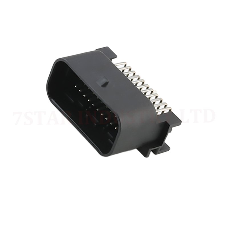 auto 33 pin ECU plug connector 1554461-1/1554458-2 with terminals DJ7332Y-1-11/21