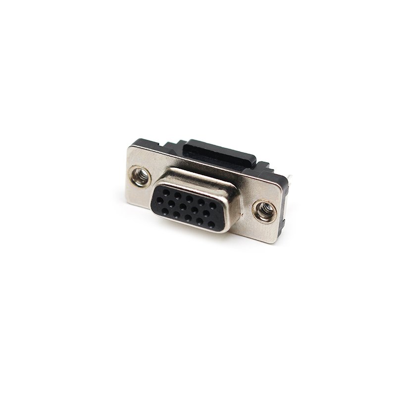 15 Pin D-SUB Female 2 Rows Connector 15P VGA Jack 15Pin Male Solder Crimp d-sub Connectors vga sub-d