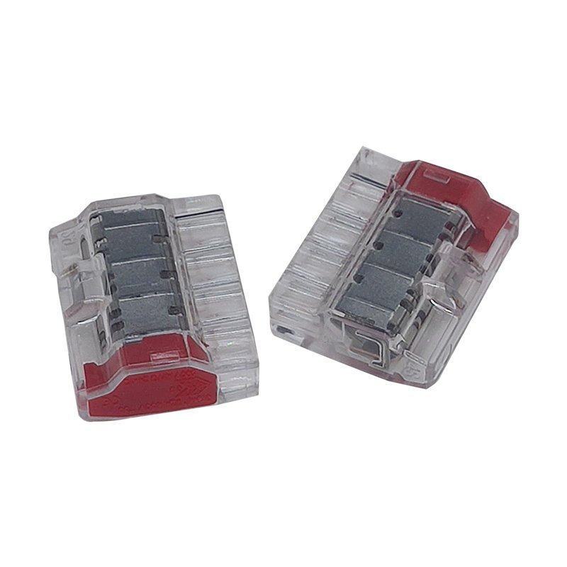 980-4P 4 Pin Compact Quick Push Wire Connector For Junction box