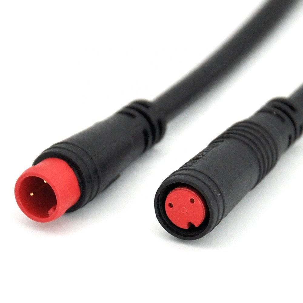 2pin 3pin 4pin 5pin Male And Female Panel Mounting sensor Connectors With Wires 4pin M8 Waterproof Ip67 Conector cable