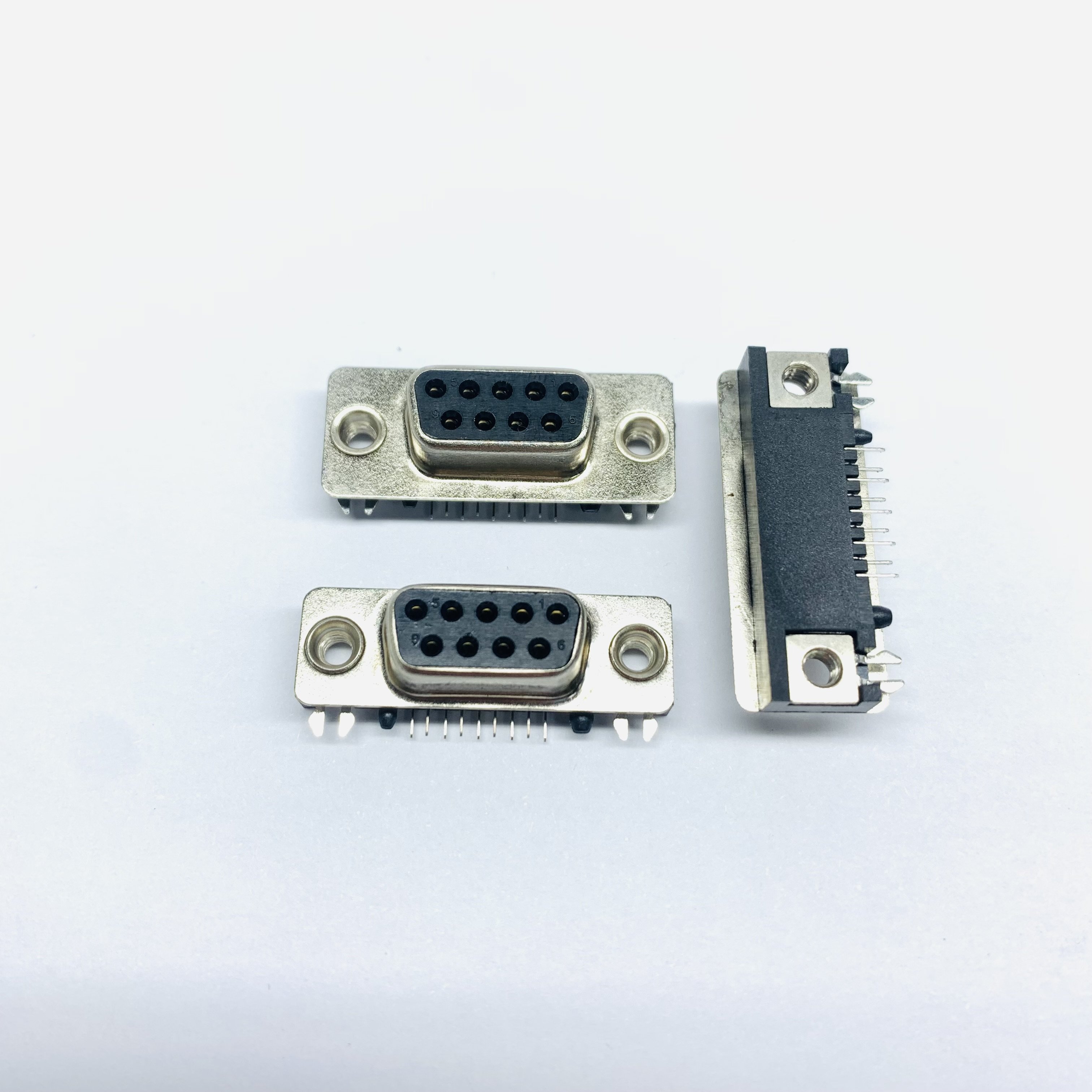 D- Sub, 9 Pin, Socket, RoHS Compliant Compact Footprlnt Jackscrew Installed Connector Db9 Rs232