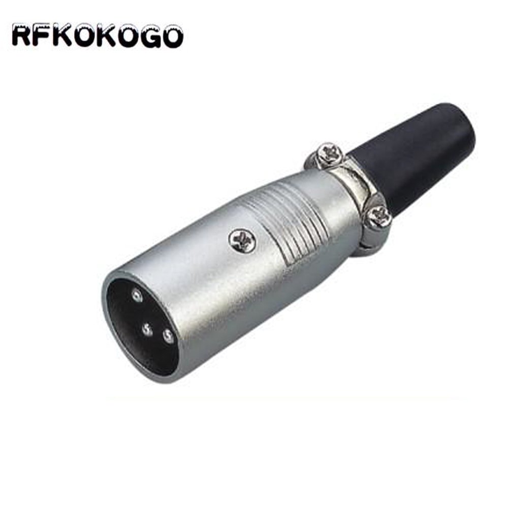 XLR connector plugs 3pin Female 3-pin XLR male female jack connector