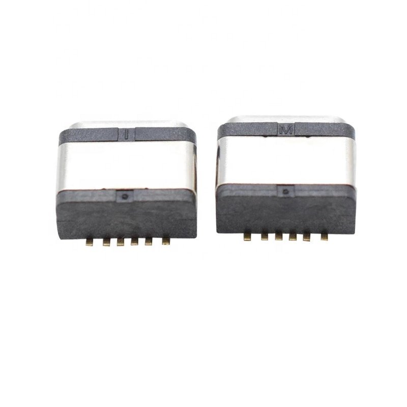 IP66 waterproof PPA temperature resistant type-C 6pin female base four pin patch USB connector