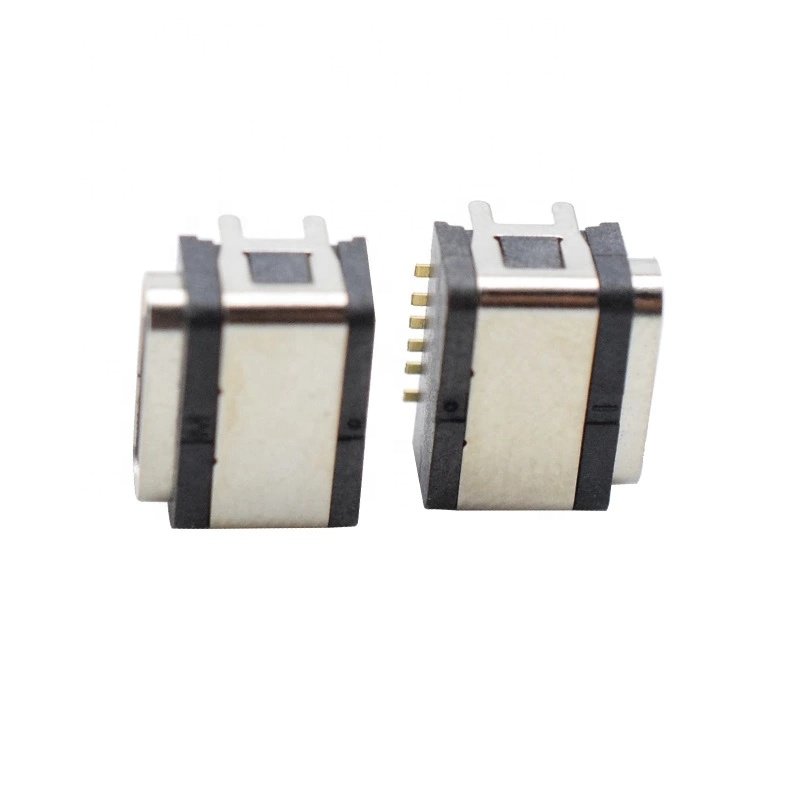IP66 waterproof PPA temperature resistant type-C 6pin female base four pin patch USB connector
