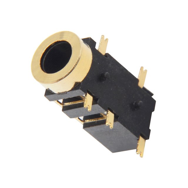 Phone jack PJ327H SMT DC female 5 Pin connector socket 2.5mm 3.5mm head phone jack