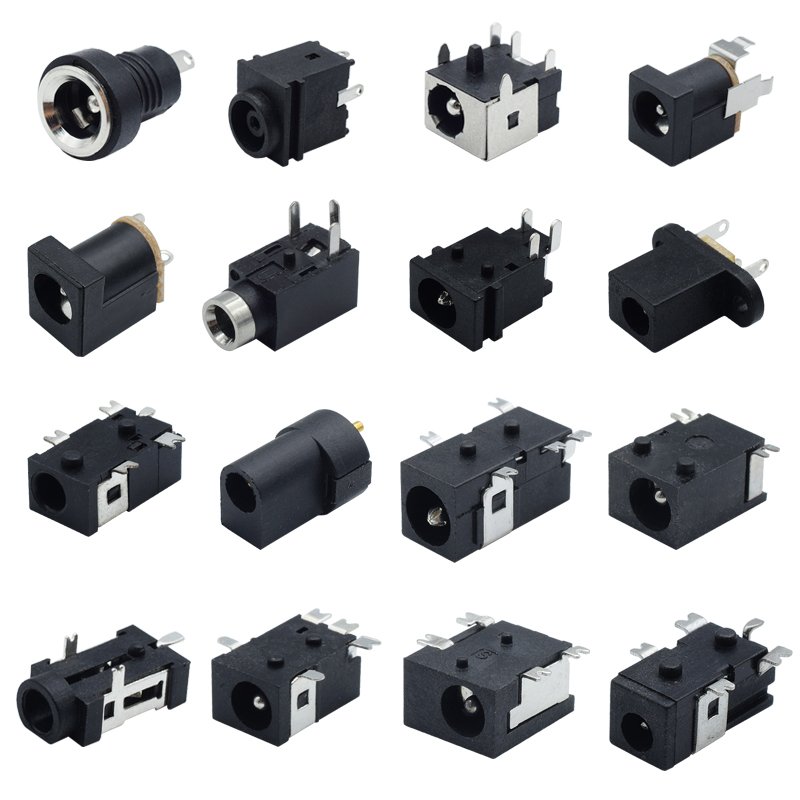 DC-005B 3 Pin DC power jack socket female connector 50V 0.2A