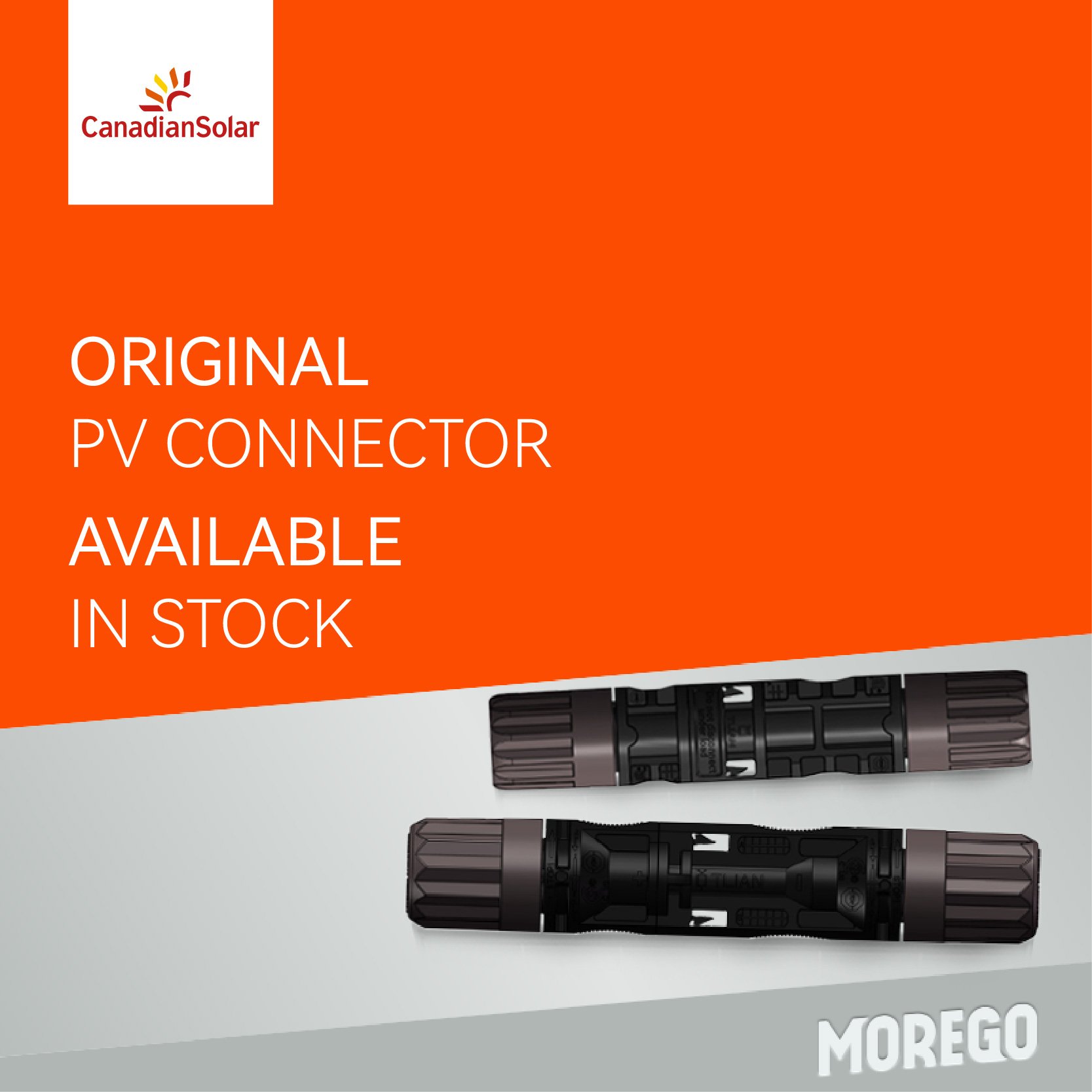LONGI Canadian Solar Jinko Solar Panels connector MC4 T6 T4 QC4.10 Solar Cable Wire PV connector In Stock