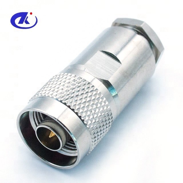 RF Coaxial N Male Straight Connector for 8d-fb Cable