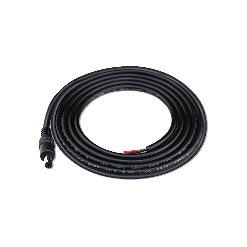 Wholesale DC Power Cable Male Female Bare Wire Open End Power Wire Supply Repair Cable, Barrel Connector Pigtail for Solar Cell