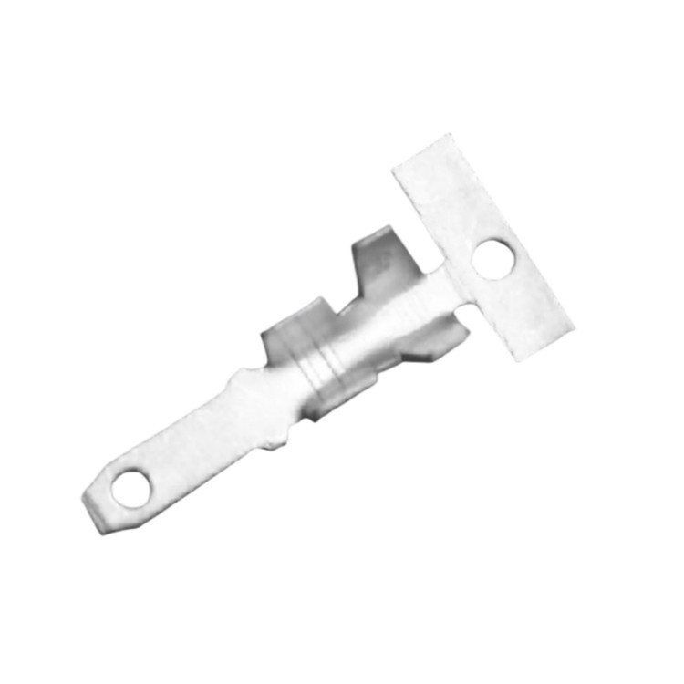110/187/250 Series Spade Faston Wire Connector 2.8/4.8/6.3mm Electric Quick Butt Brass Splice Crimp Male Chain Terminals In Reel