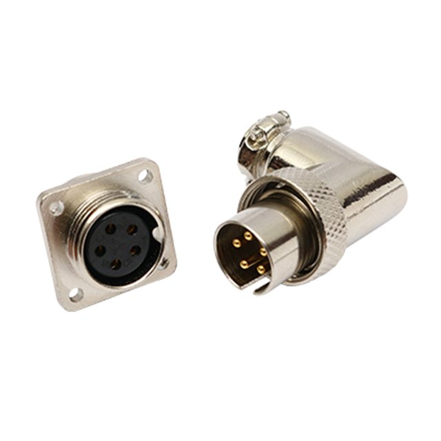 Sample provides YL1-16 GX16 square bending 2-8 pin aviation plug electrical connector