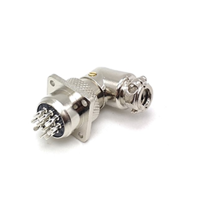Sample provides YL1-16 GX16 square bending 2-8 pin aviation plug electrical connector