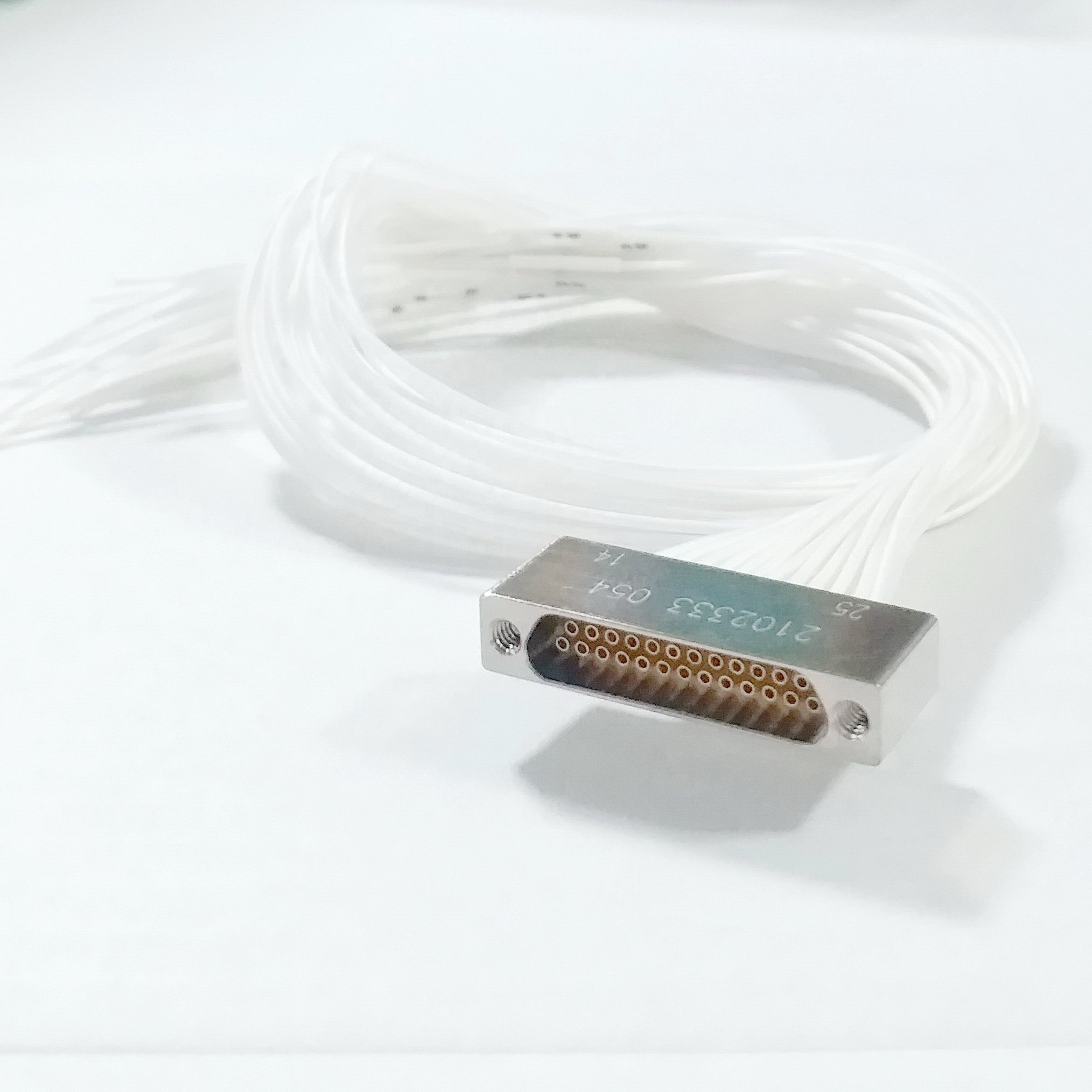 Mil quality J30JZ series 25 pin female cable connector