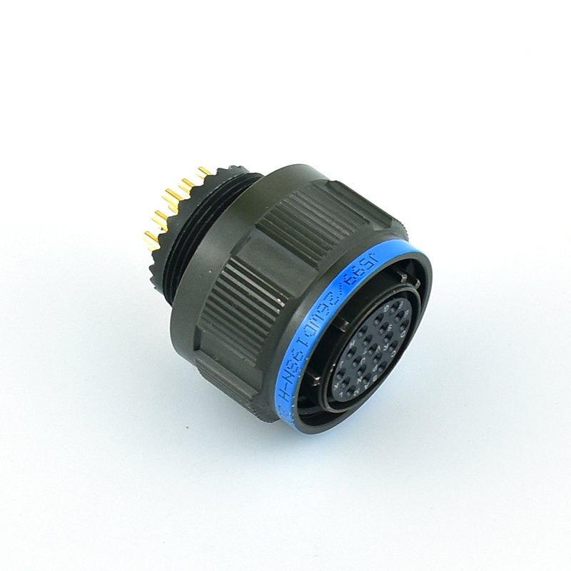 TT 38999 III series OEM/ODM 19pin 26WD19SN-H D38999 Electrical Panel Mount Circular Aerospace Connector factory manufacturer