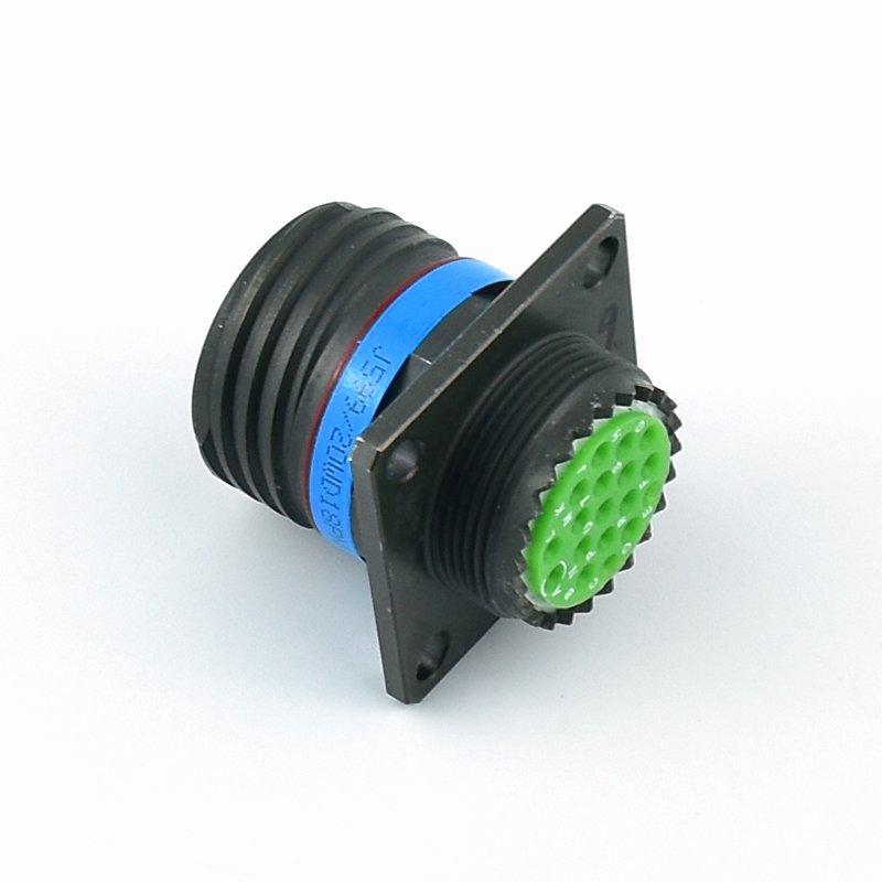 TT 38999 III series OEM/ODM 19pin 26WD19SN-H D38999 Electrical Panel Mount Circular Aerospace Connector factory manufacturer