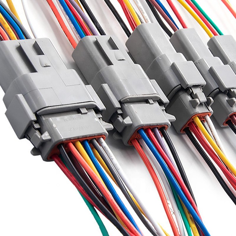 Automotive Wire Connector Auto Connectors & Terminals Customized Female Pin Connector Amp Smema Connector Set Male & Female