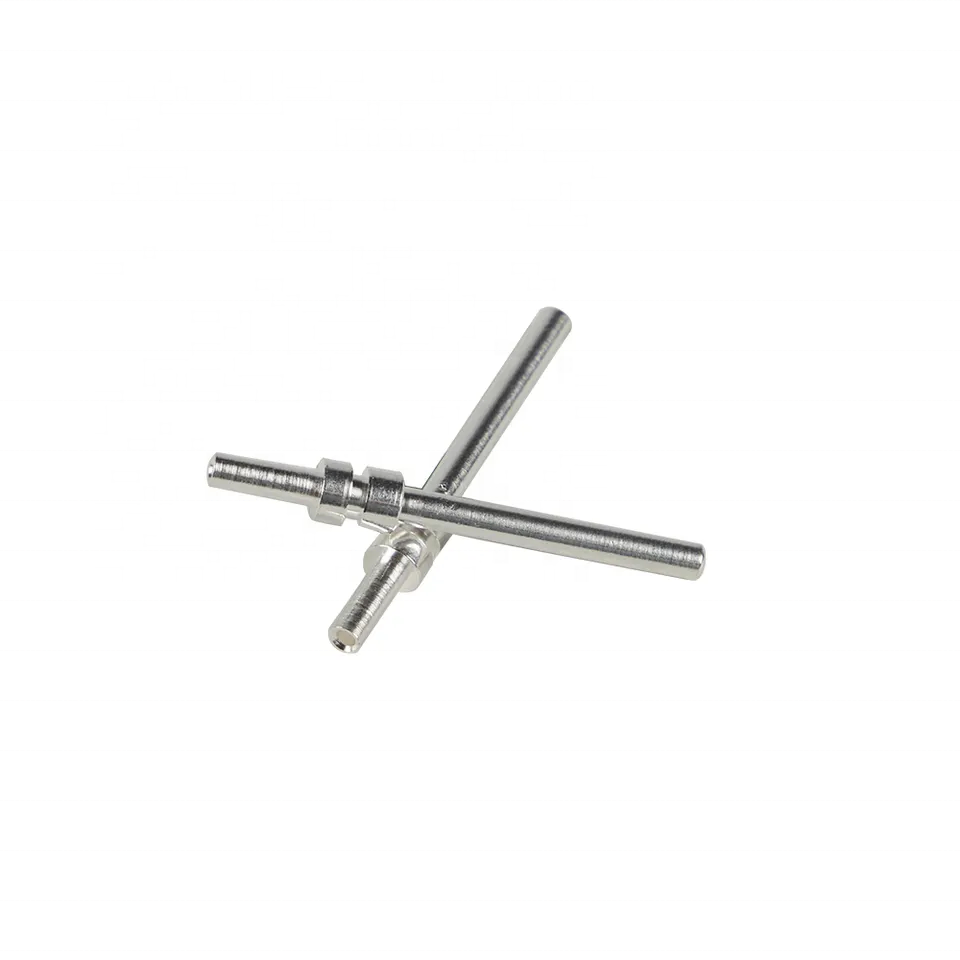 Electrical Metal Terminal For EV Charging New Energy Car Power Plug Charger Pile Copper Pole Pin and Connectors Contact Pin
