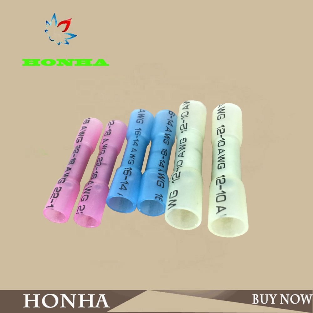 BHT11.25 ASSORTED 3M HEAT SHRINK BUTT CONNECTORS, MARINE ELECTRICAL WIRE TERMINALS,HEAT SHRINABLE TRMINAL