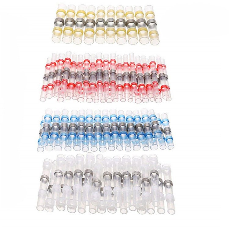 Deem Solder Seal Heat Shrink Butt Connectors Splice Connectors Solder Terminal Seal Wire Heat Shrink Butt Connectors