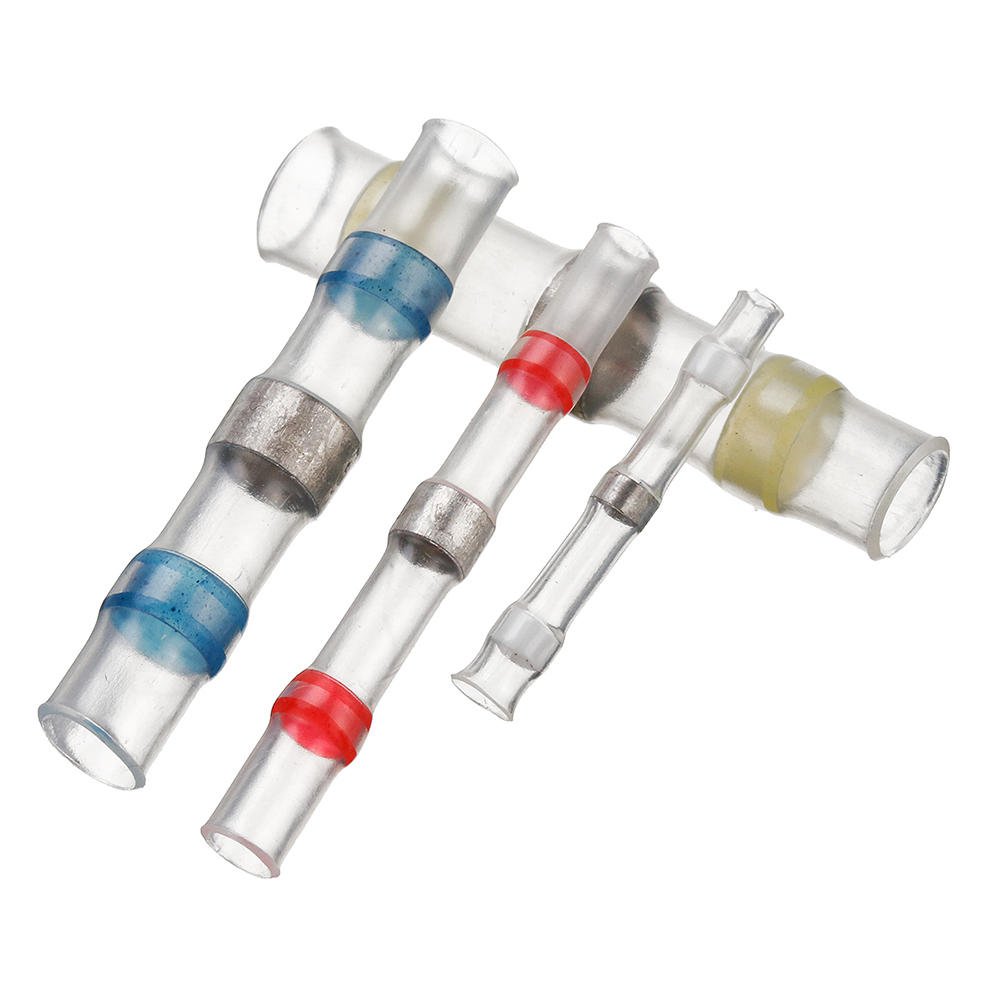 Deem Solder Seal Heat Shrink Butt Connectors Splice Connectors Solder Terminal Seal Wire Heat Shrink Butt Connectors