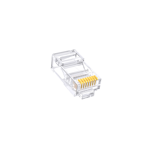 unshielded RJ45 PLUG Metal 8 Pin Ethernet Connector Shielded Cat6A Modular Plug Network Connector for Cat5e Cat6 Cable